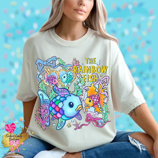 Rainbow Fish Locket - Kids & Adult Apparel