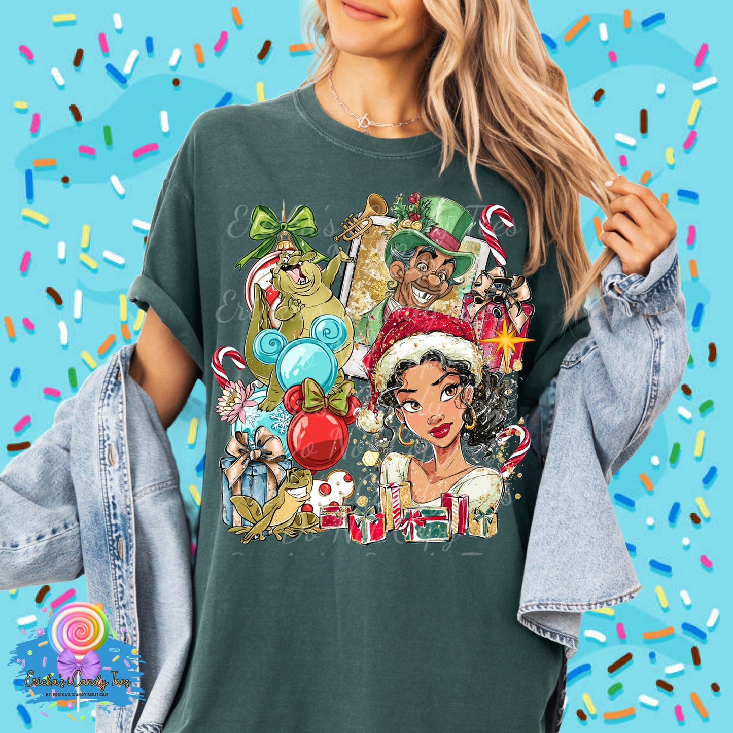 Tiana Holiday Polaroid - Tees & Sweatshirts