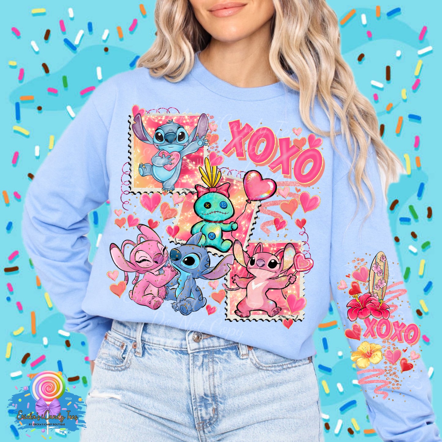 626 Valentine’s Post Stamps - Apparel