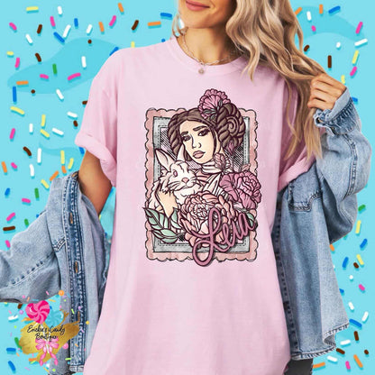 Pink Leia Square - Kids & Adult Apparel