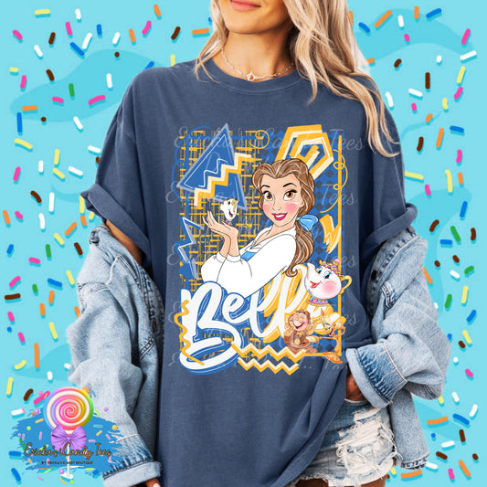 Retro Rose Princess - Kids & Adult Apparel
