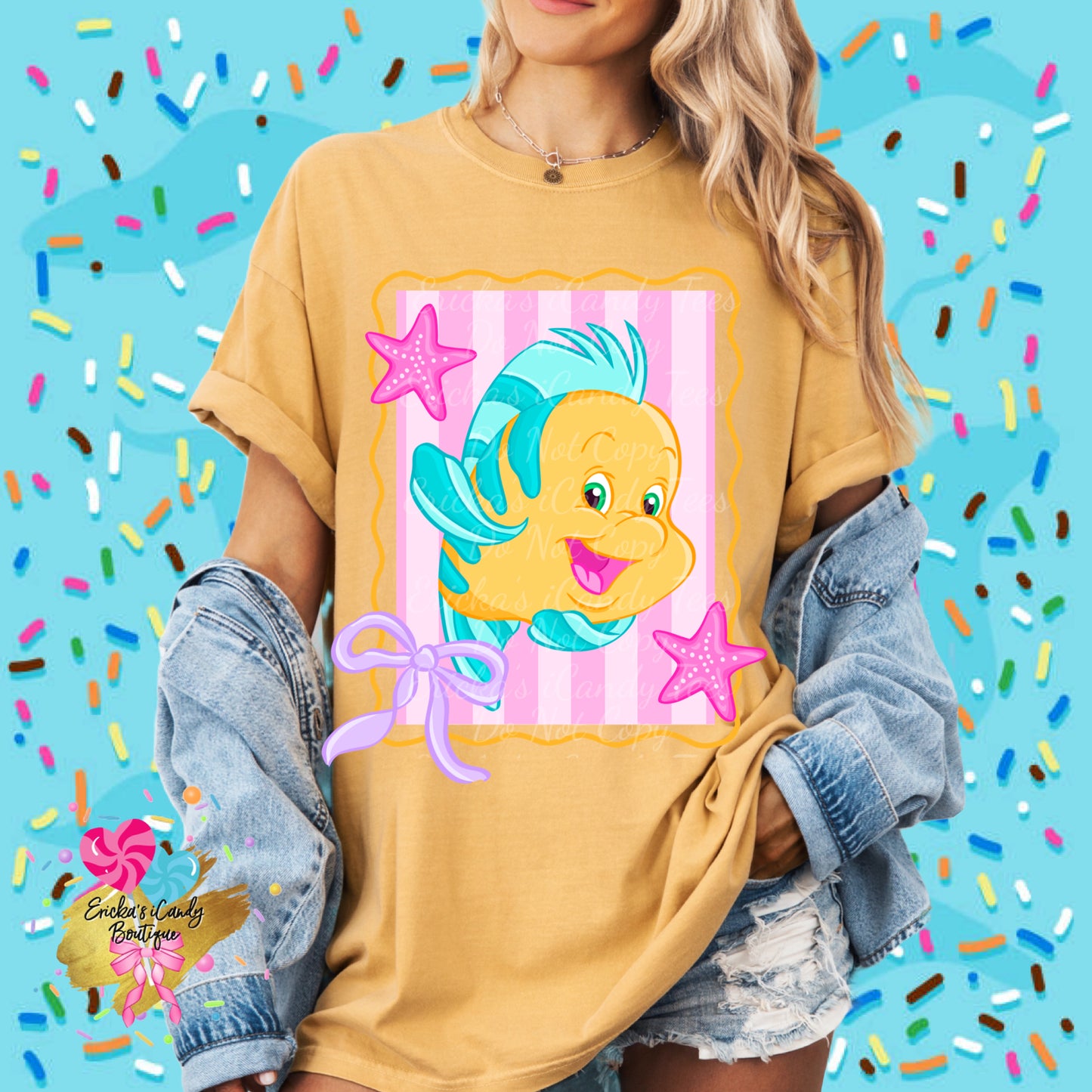 Summer Frame Fish  - Kids & Adult Apparel