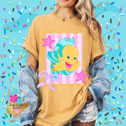 Summer Frame Fish  - Kids & Adult Apparel