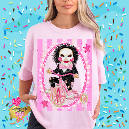 Puppet In October We Wear Pink - Kids & Adult Apparel