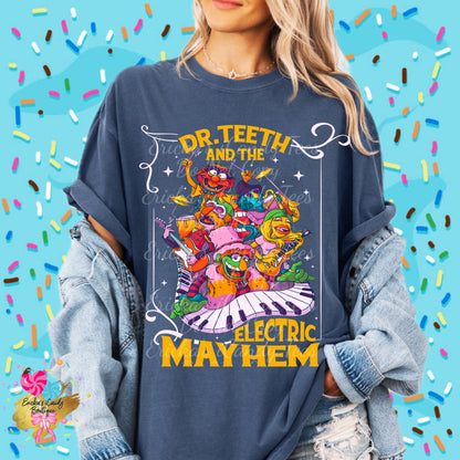 Dr.🦷 Electric Mayhem - Kids & Adult Apparel