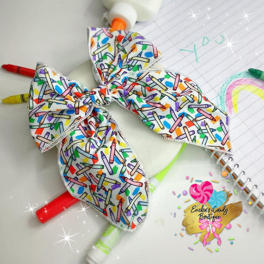 Crayon 5in Fable Bow