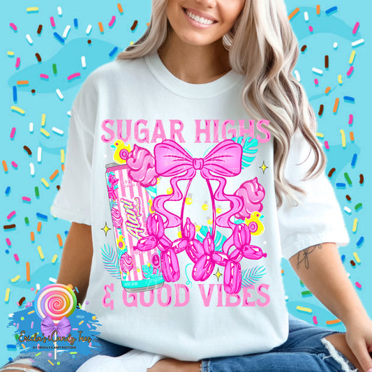 Sugar Highs & Good Vibes Cotton Candy Alani - Kids & Adult Apparel