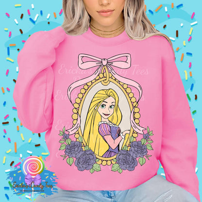 All Princess Floral Coquette Frame - Kids & Adult Apparel