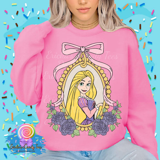 All Princess Floral Coquette Frame - Kids & Adult Apparel