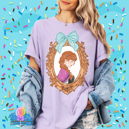 Arendelle Princess Coquette Frame - Kids & Adult Apparel