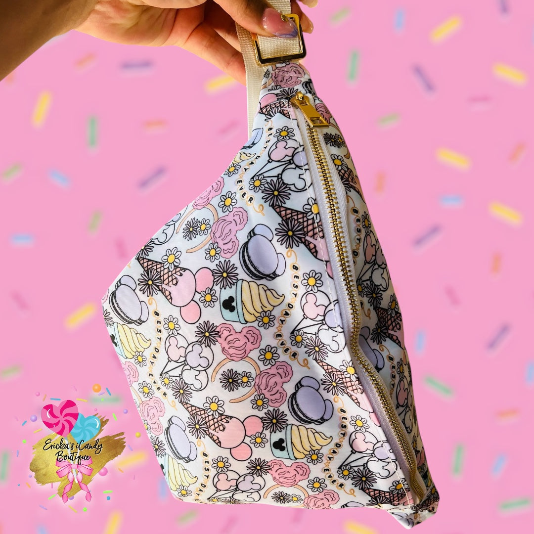 Best Day Ever Snacks  - Large Fanny Belt Bag