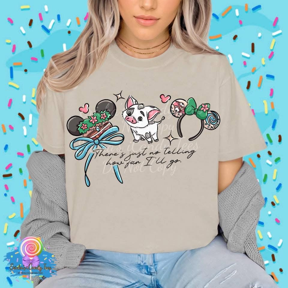 How far I’ll go Hat Ear LL HandDrawn- Apparel