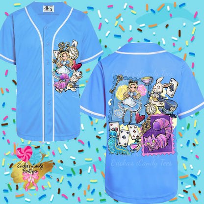 Wonderland - Unisex Jersey