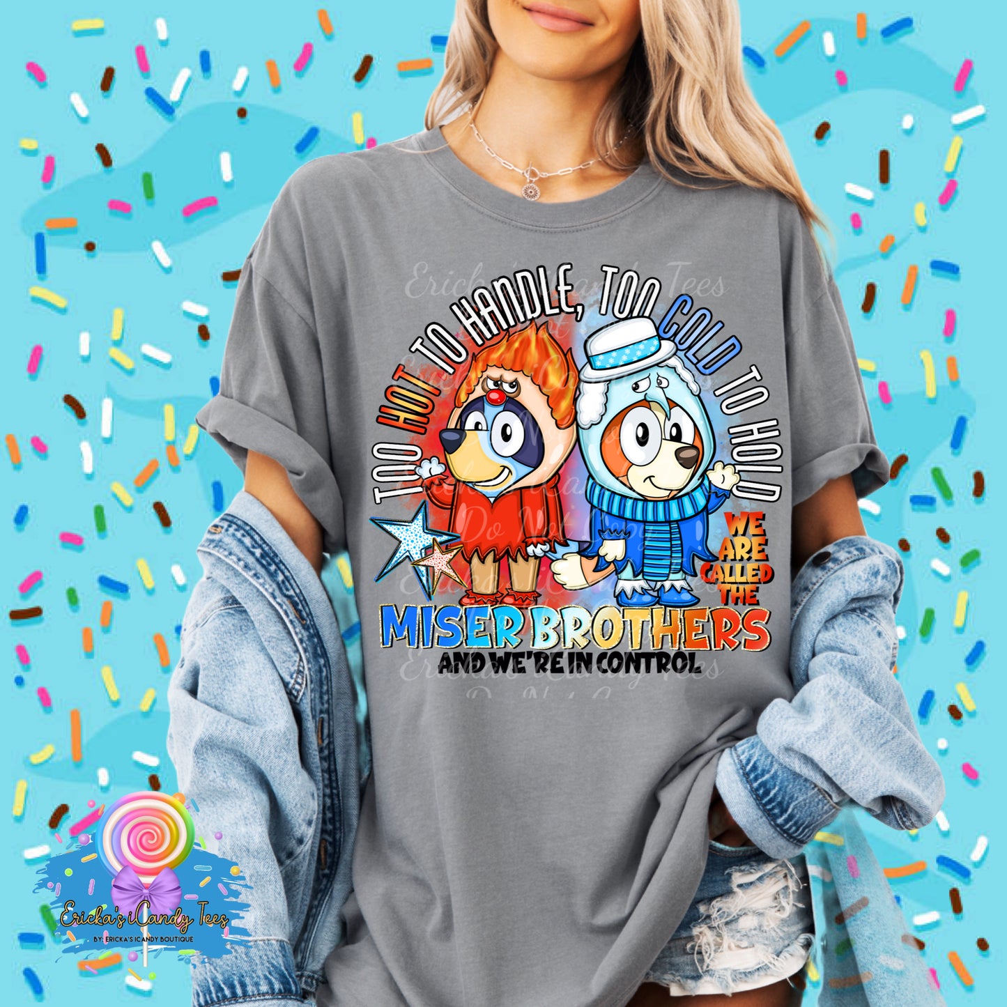 Bluey Miser Brothers - Tees & Sweatshirts