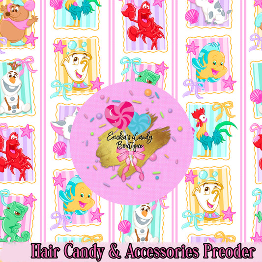 Summer Character Frames  - Hair Candy Accessories Preorder