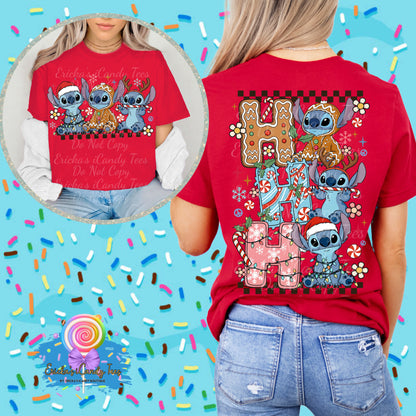 HO HO HO 626- Front & Back Tees & Sweatshirts