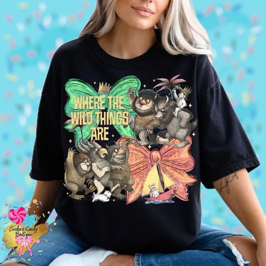 Where The Wild Things Are Coquette Bow - Kids & Adult Apparel