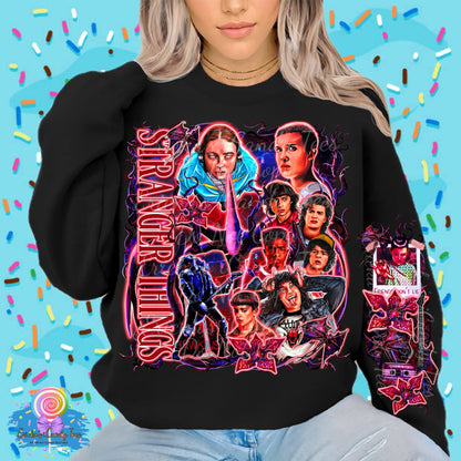 Stranger Things Collage - Kids & Adult Apparel