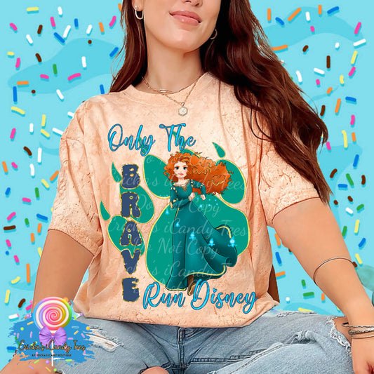 Only the Brave Run - Kids & Adult Apparel