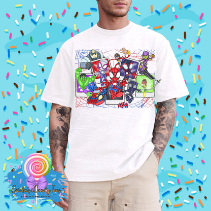 Spidey Friends Polaroid - Kids & Adult Appareli