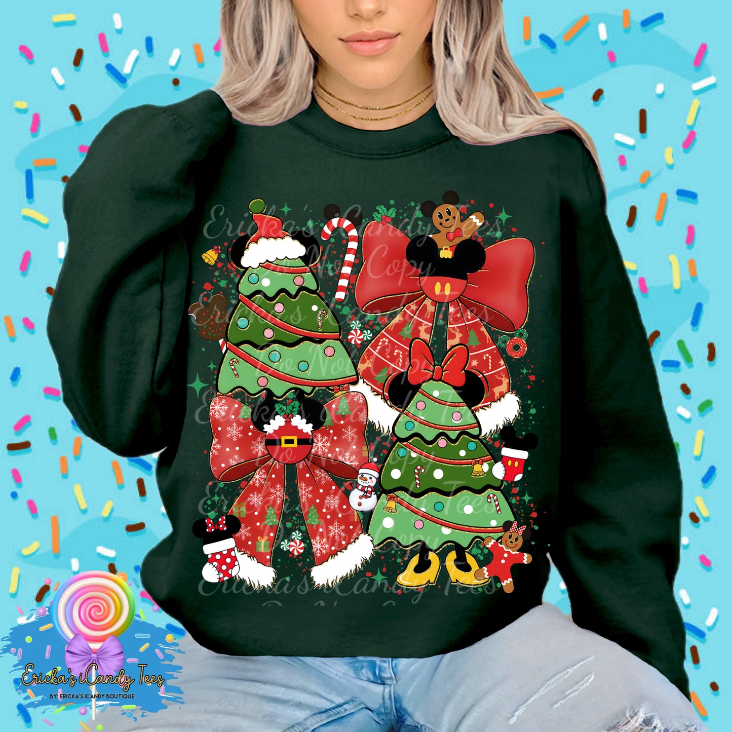 Mouse Trees & Coquette Bows - Tees & Sweatshirts