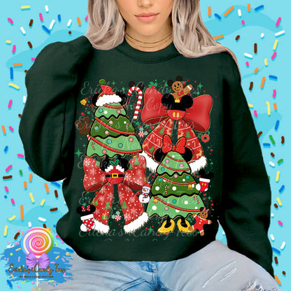 Mouse Trees & Coquette Bows - Tees & Sweatshirts