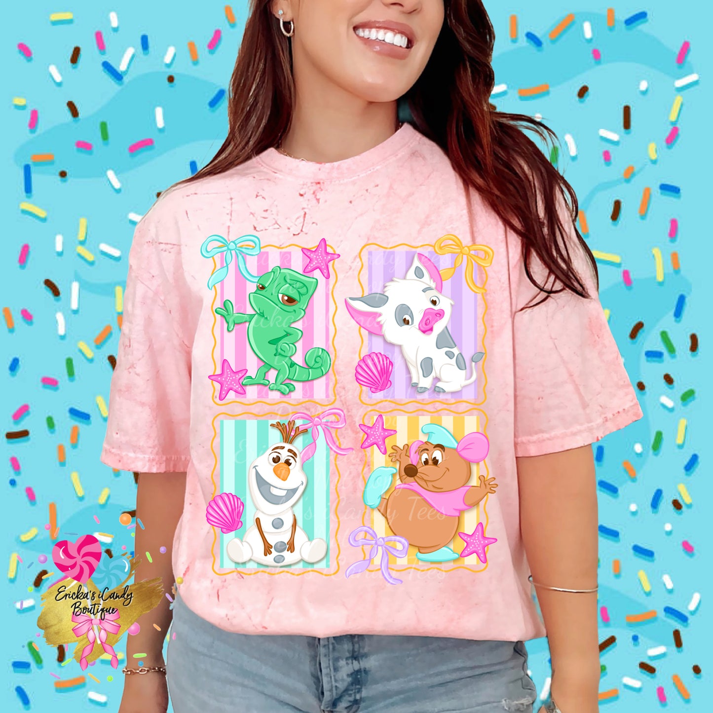 Summer Sidekick Frame Collage - Kids & Adult Apparel