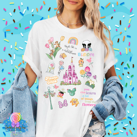 Magical Wild Flower - Kids & Adult Apparel