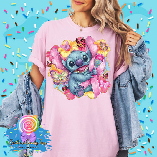 Breast Cancer Ribbon 626 - Kids & Adult Apparel