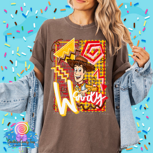 Retro Cowboy - Kids & Adult Apparel