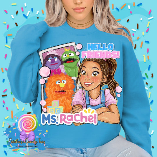 Rachel Polaroid - Kids & Adult Apparel