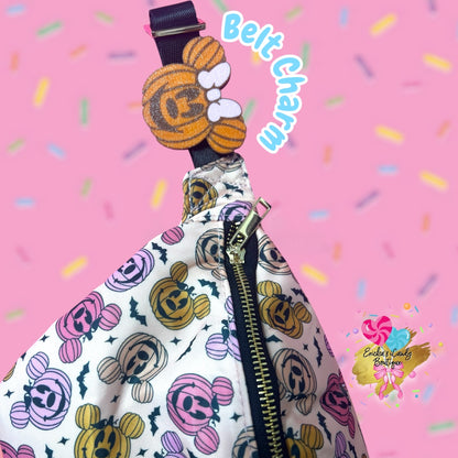 Mouse Jack-o’-lantern - Belt Charm