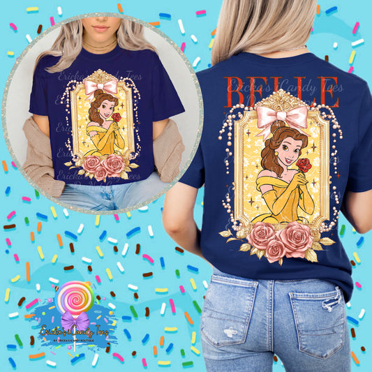 Belle Vintage Coquette - Front & Back Tees & Sweatshirts