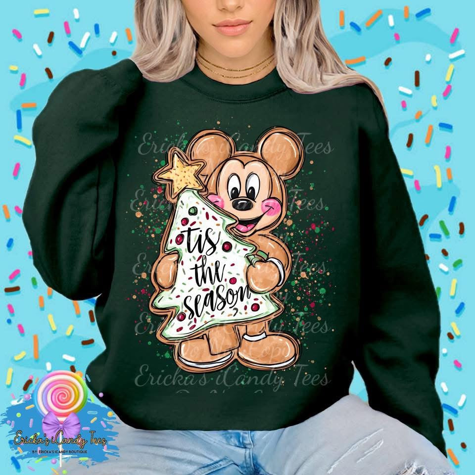 Gingy Cookie Tree(Boy Mouse or Girl Mouse) - Kids & Adult Apparel