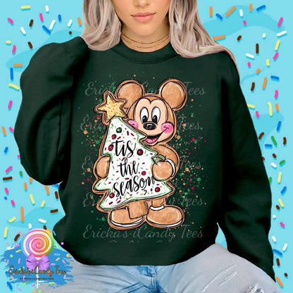 Gingy Cookie Tree(Boy Mouse or Girl Mouse) - Kids & Adult Apparel