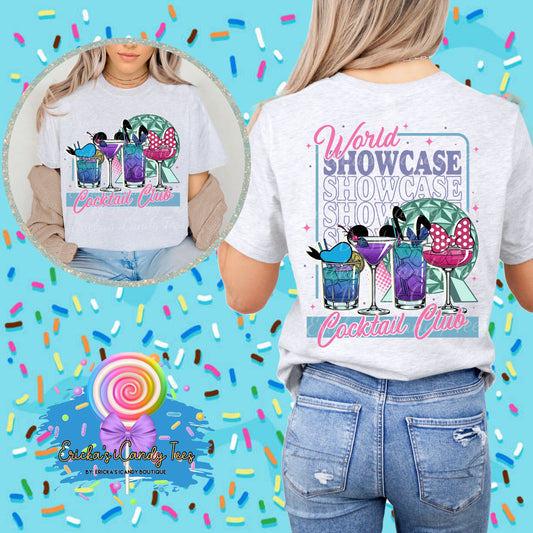 World Showcase - Front & Back Tees & Sweatshirts