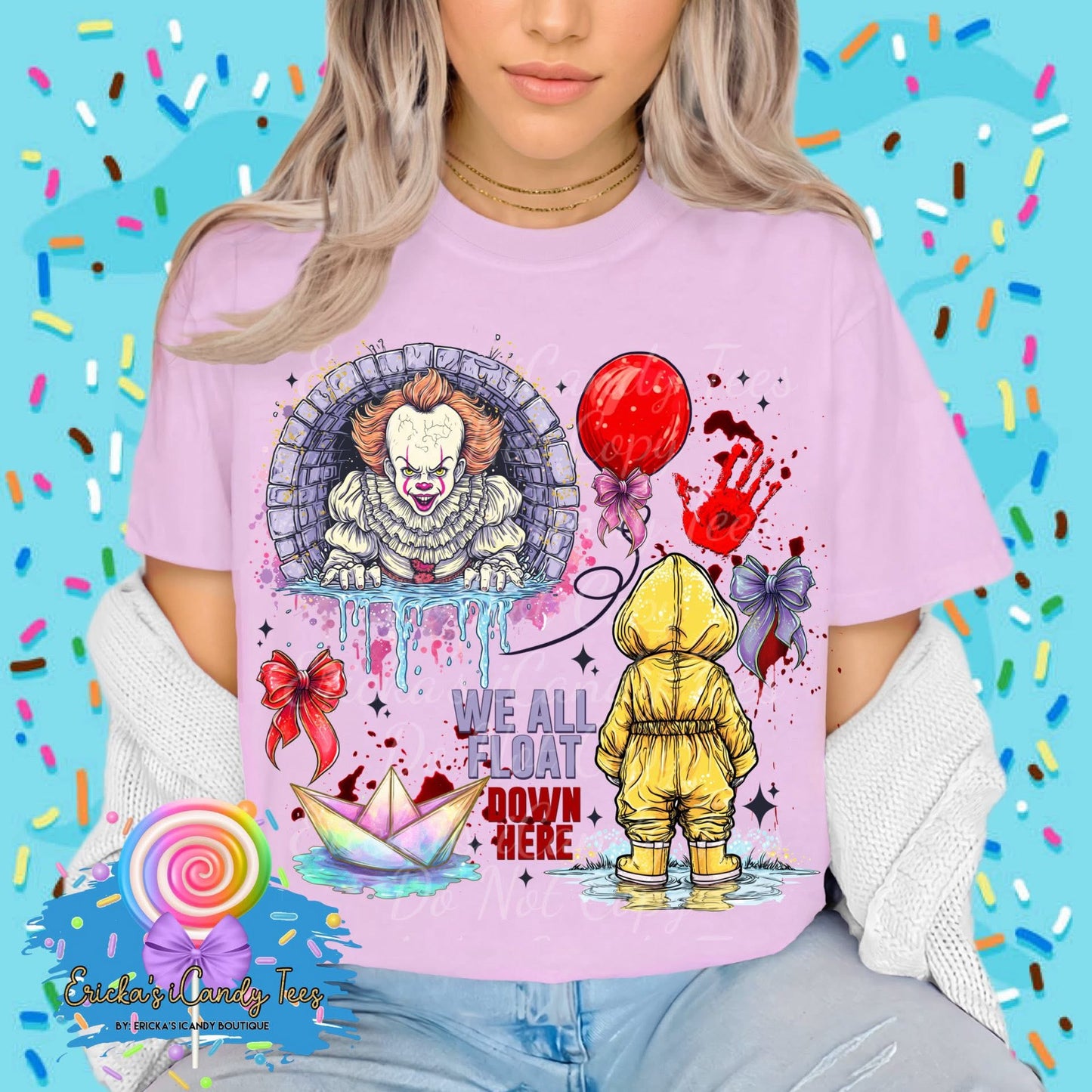 We all Float Down Here - Kids & Adult Apparel