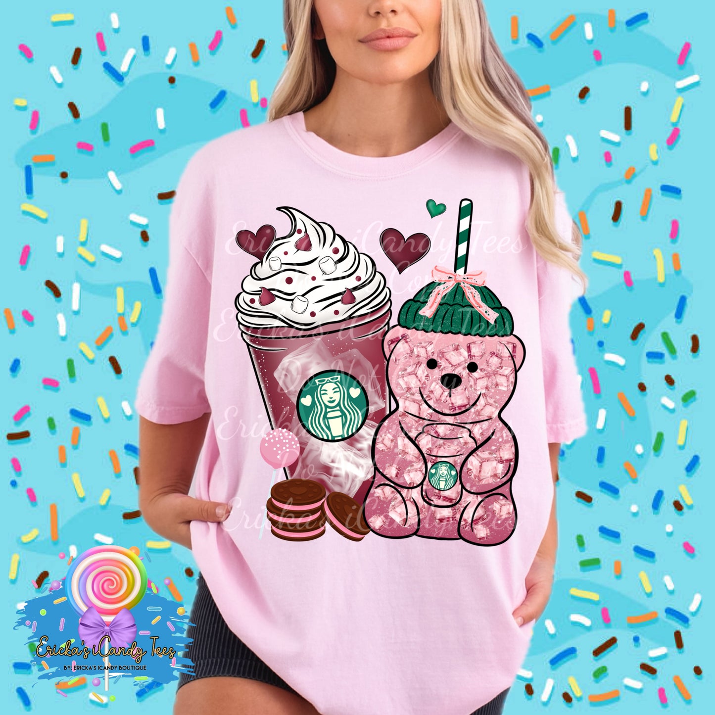 Valentine’s Starbies Bear- Apparel