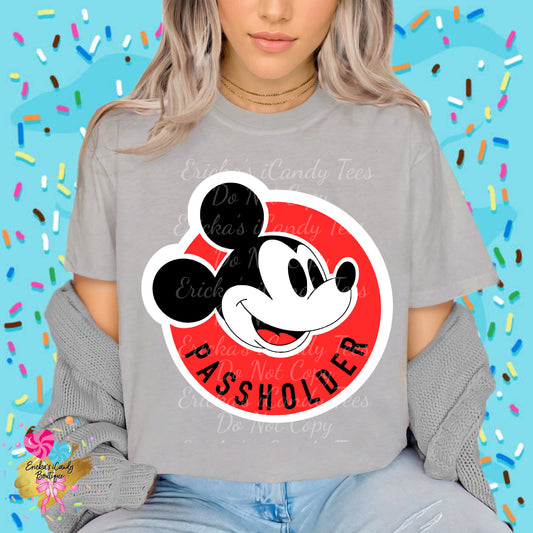Mickey Passholder - Kids & Adult Apparel