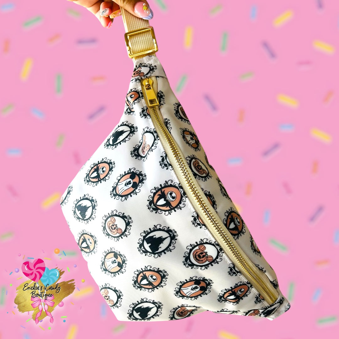 Spooky Season Frames - Large Fanny Belt Bag