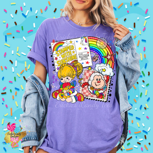 Rainbow Stamps - Kids & Adult Apparel