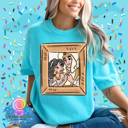 Princess Frames LL HandDrawn - Apparel