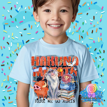 Hakuna Matata Books - Kids & Adult Apparel