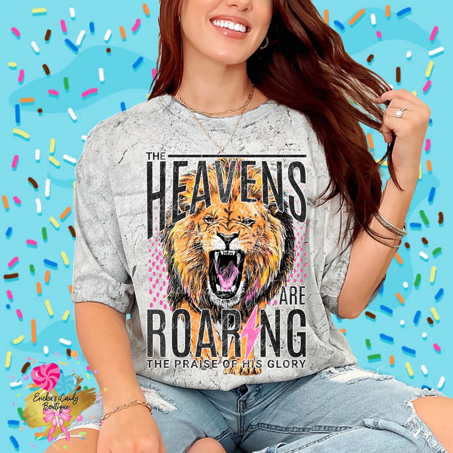 The Heavens Are Roaring (Lion Or Leopard)- Kids & Adult Apparel
