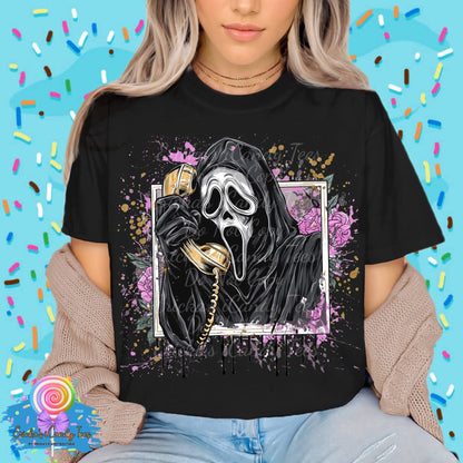 Ghost Face Phone - Kids & Adult Apparel