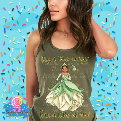 Dig a little deeper, run a little faster - Kids & Adult Apparel