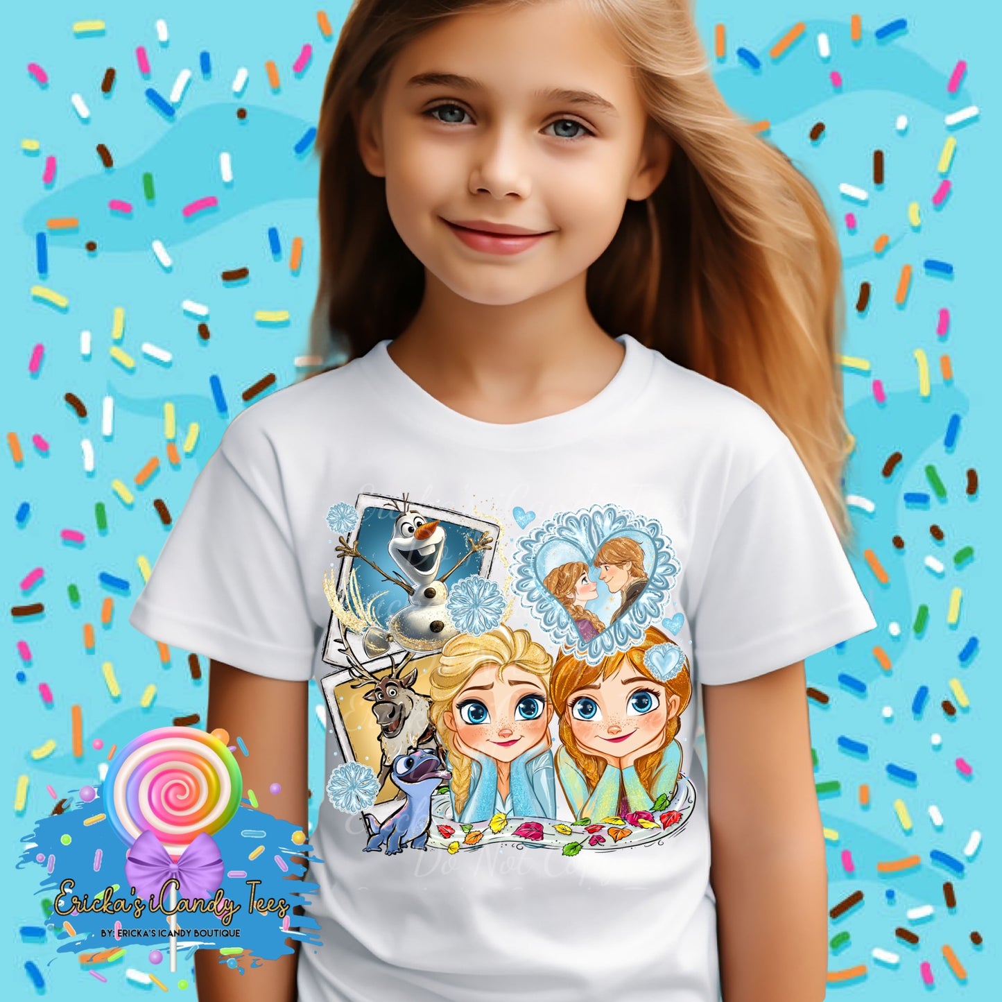 Elsa & Ana Polaroid - Tees & Sweatshirts