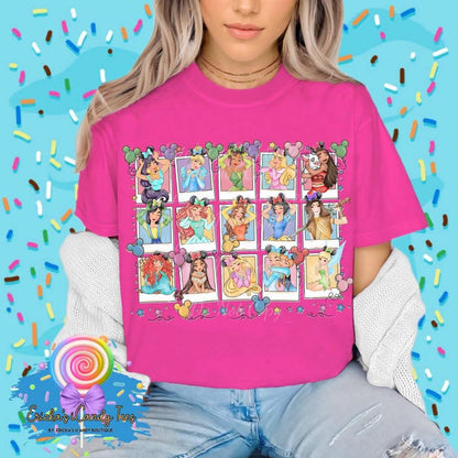 Princess Ears Polaroid Collage - Kids & Adult Apparel