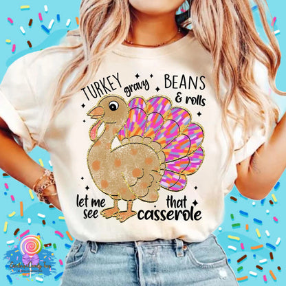 Turkey Dinner Watercolor - Tees & Sweatshirts