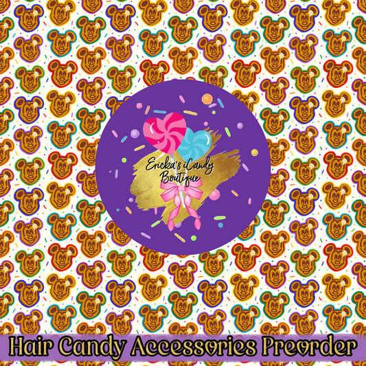 Rainbow Sprinkle Waffles - Hair Candy Accessories Preorder